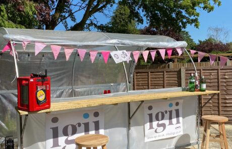 Bar and bunting