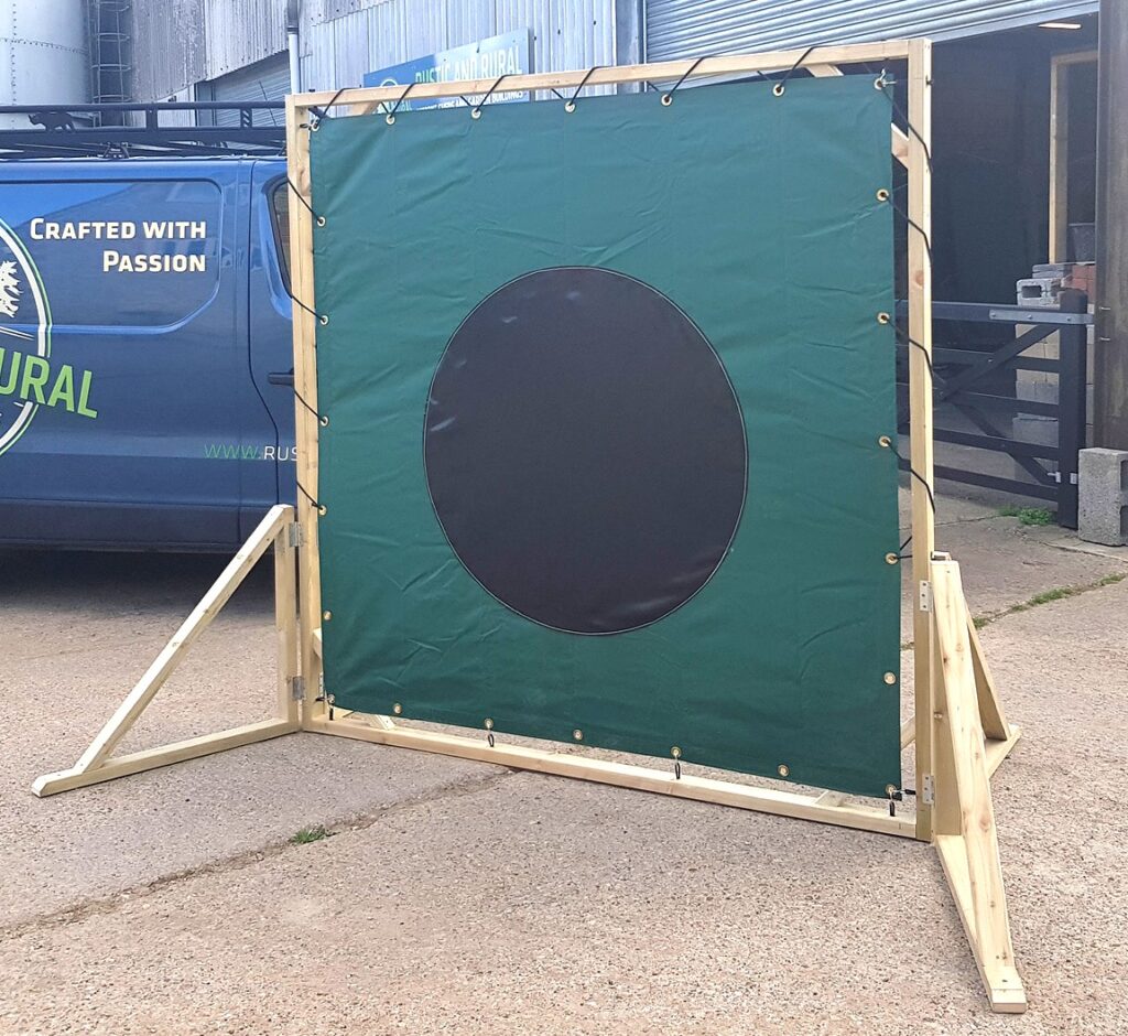 Aunt sally backdrop