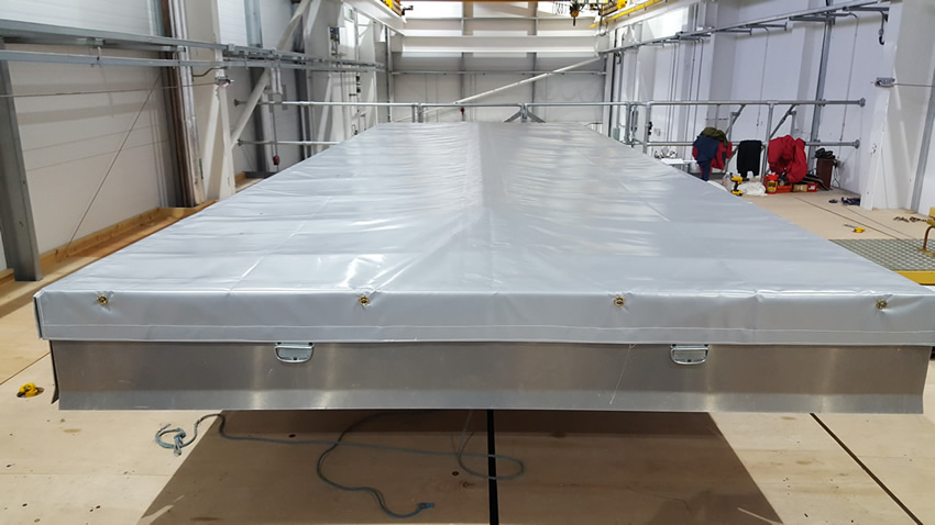 industrial machine top pvc cover