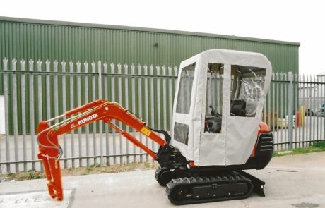 Mini Digger with windows