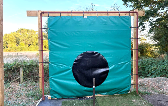 heavy duty aunt sally backdrop