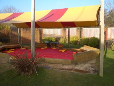 Tent shaped waterproof shade sail